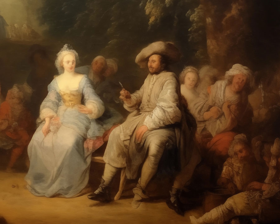 Imagine Watteau
